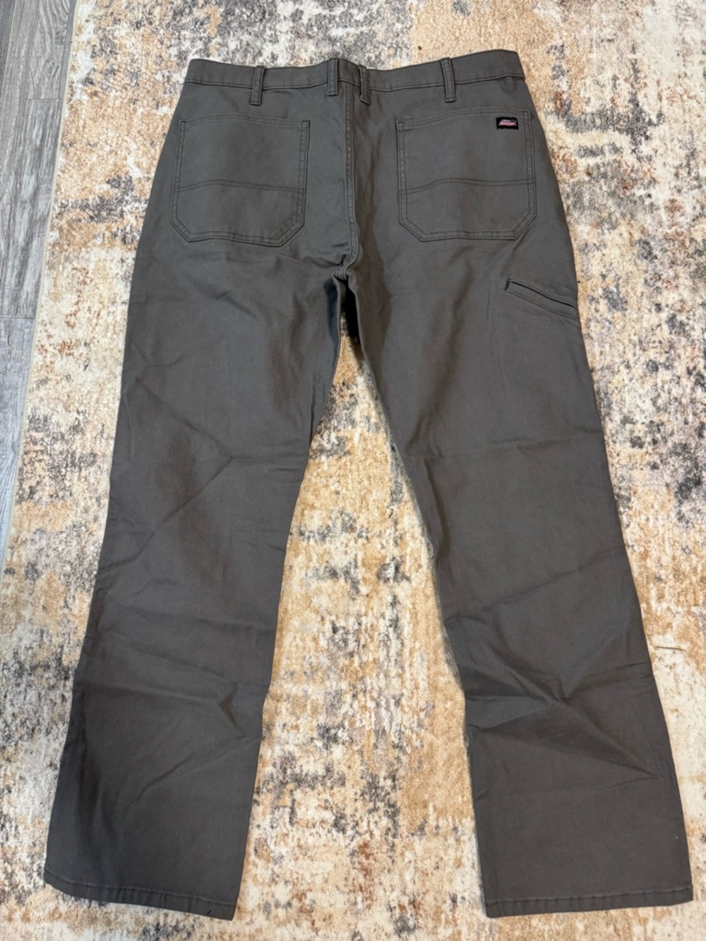 Dickies Olive Green Work Pants with Utility Pocket